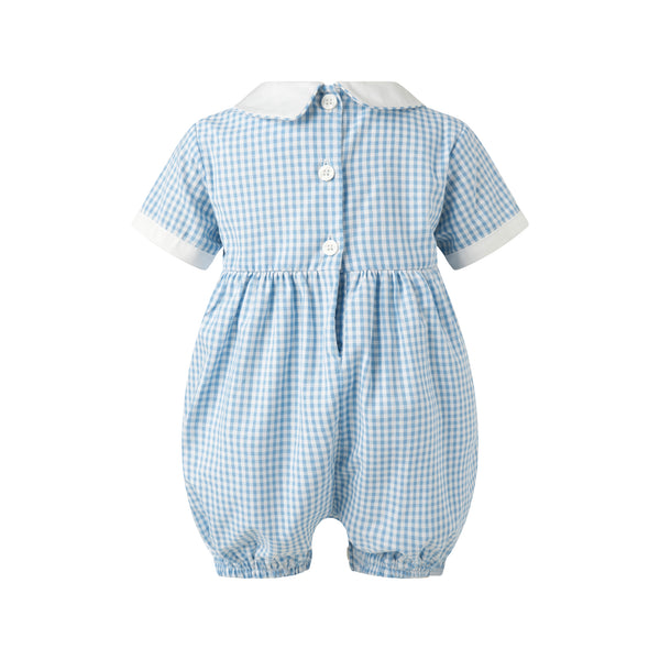 Gingham Babysuit