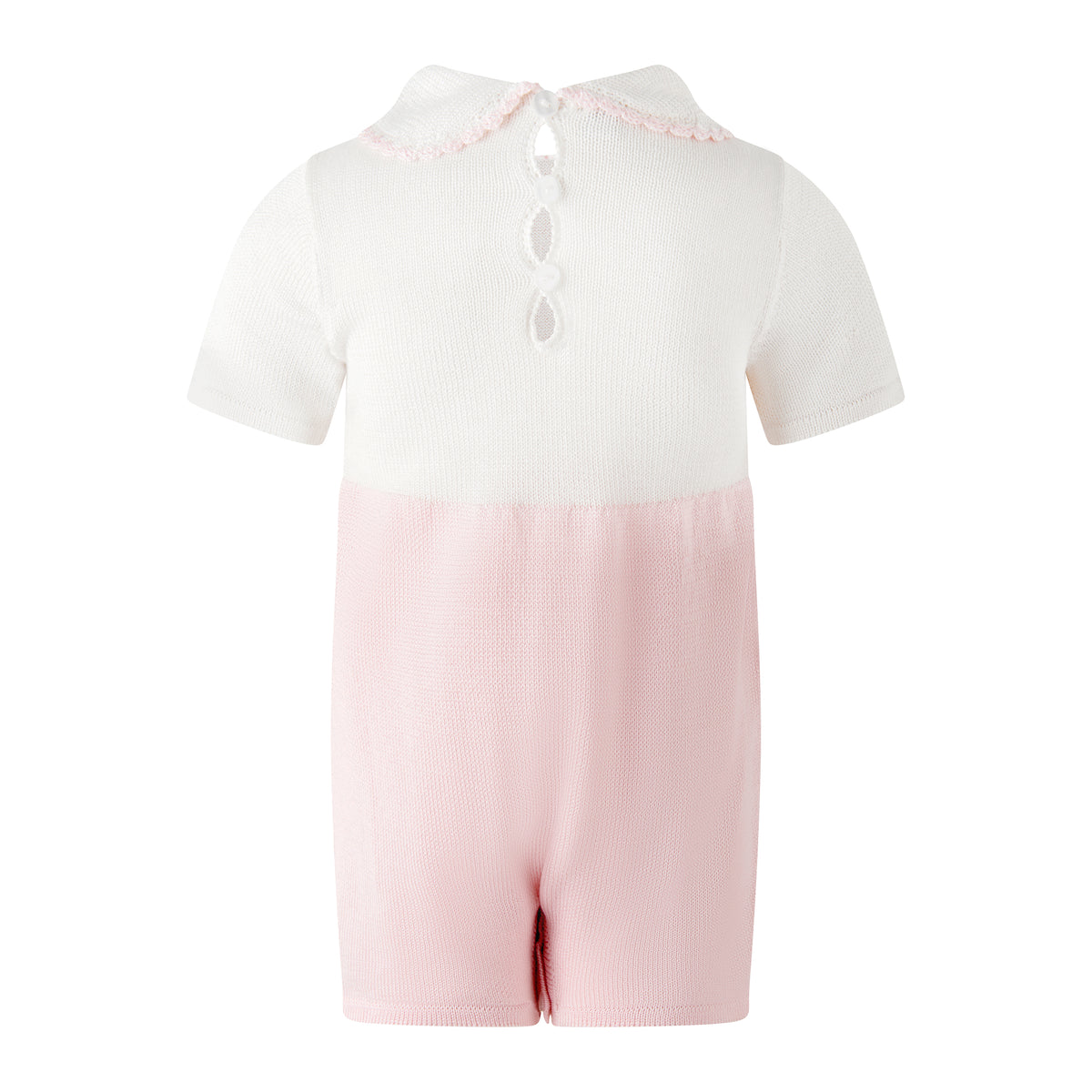 Pima Rose Embroidered Babysuit Rachel Riley US