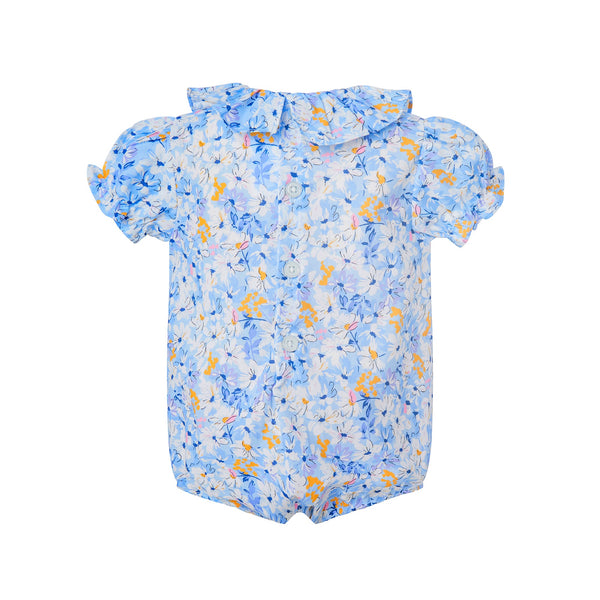 Blue Daisy Frill Bubble Rachel Riley US