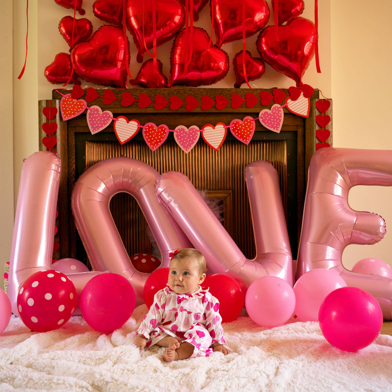 Scatter Heart Romper