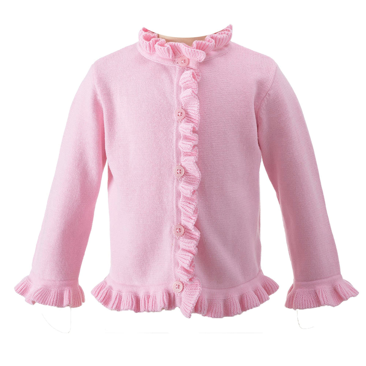 Pink Frill Cardigan Rachel Riley US