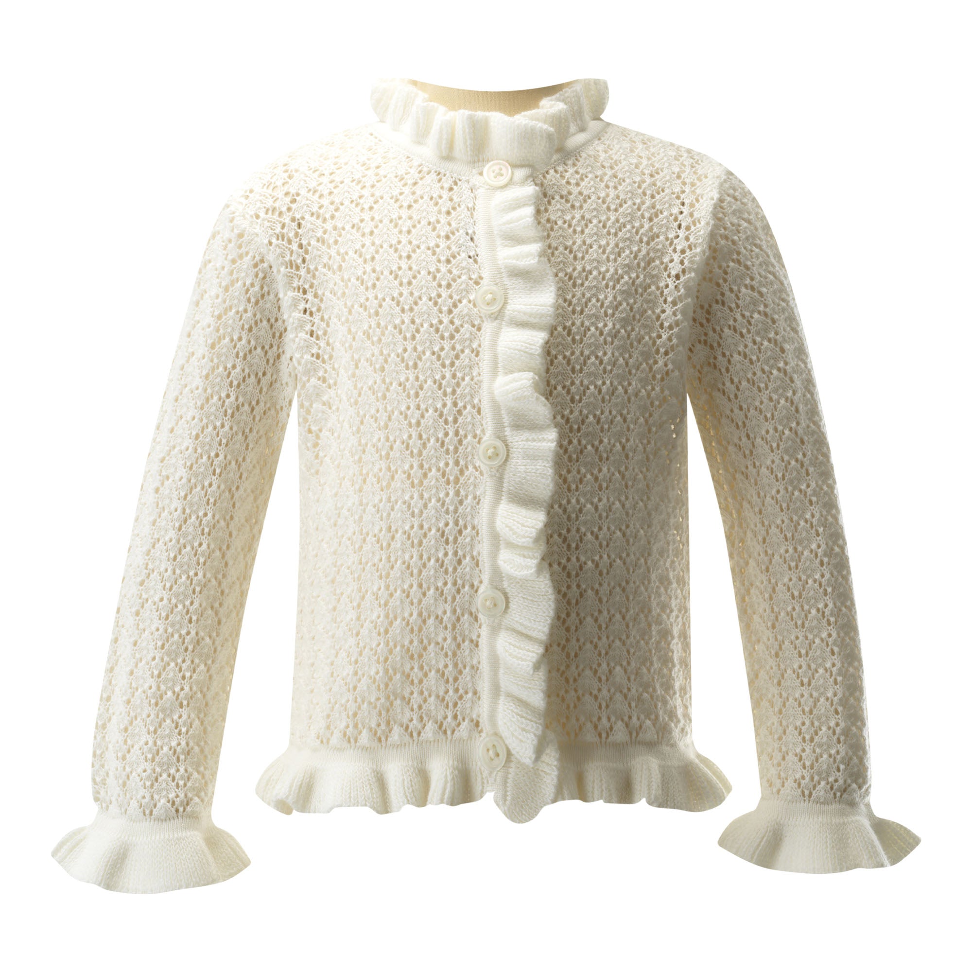 Crochet Lace Cardigan – Rachel Riley US