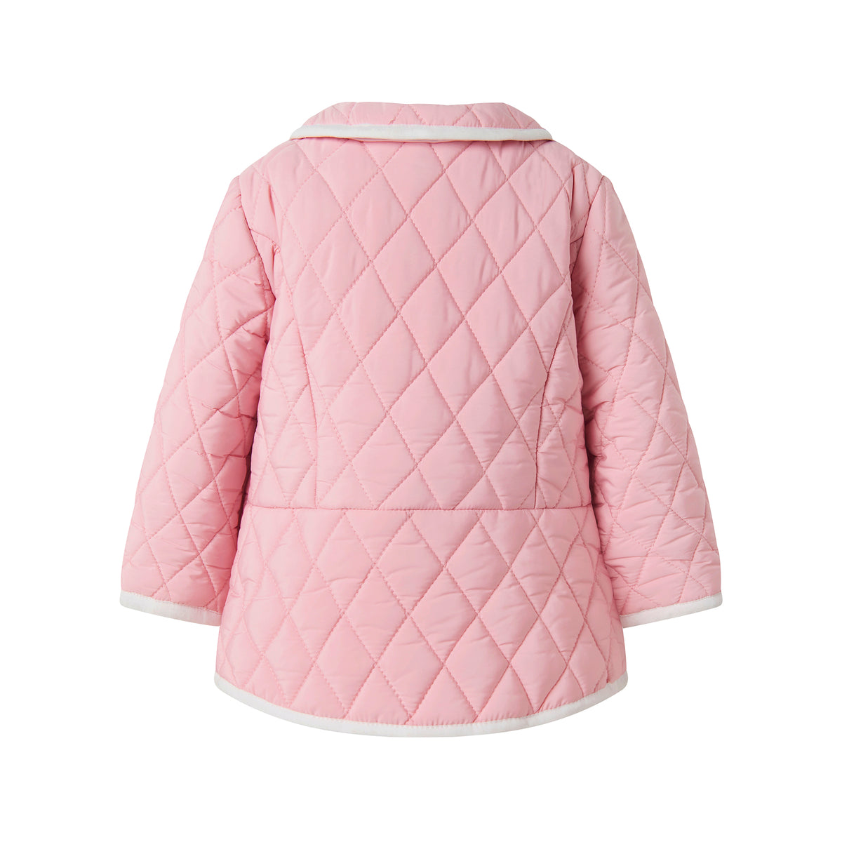 Pink Two-Tone Quilted Jacket Rachel Riley US