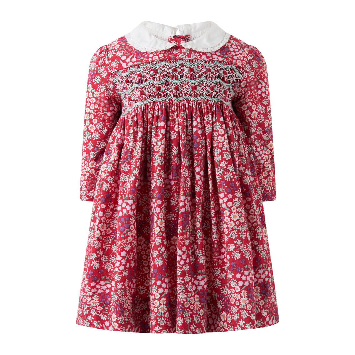 Bouquet Smocked Dress and Bloomers Rachel Riley US