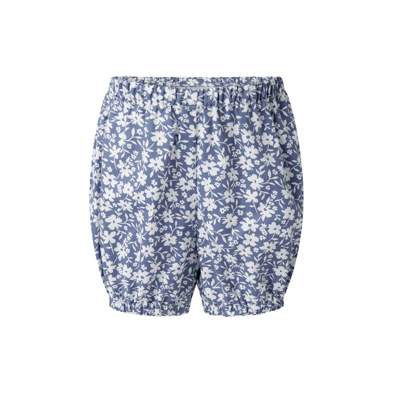 Blue Floral Button-Front Dress & Bloomers Rachel Riley US