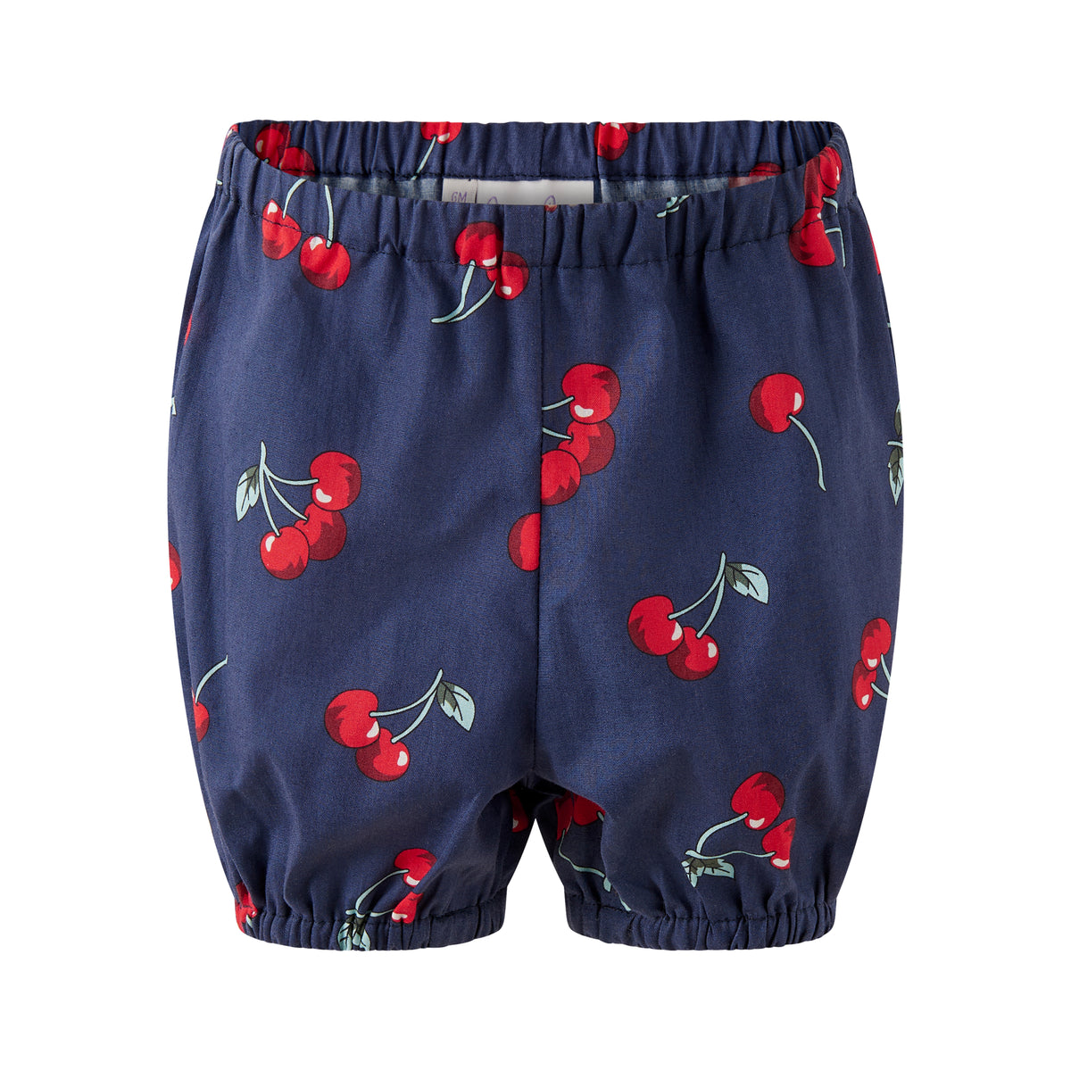 Cherry Button-Front Dress & Bloomers