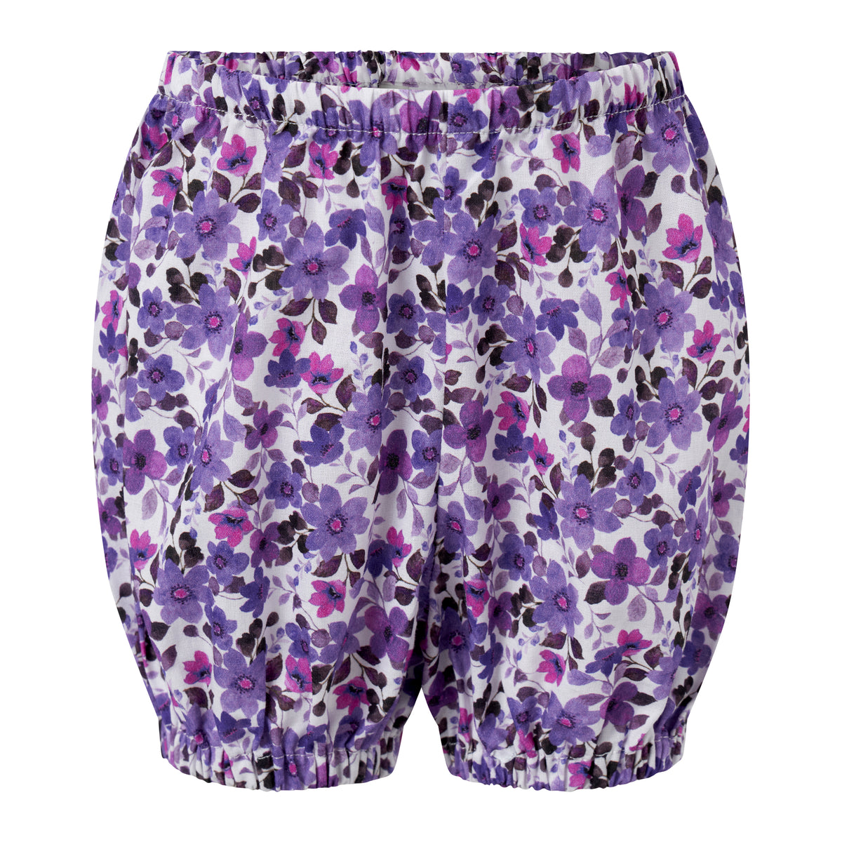 Violet Button-Front Dress & Bloomers