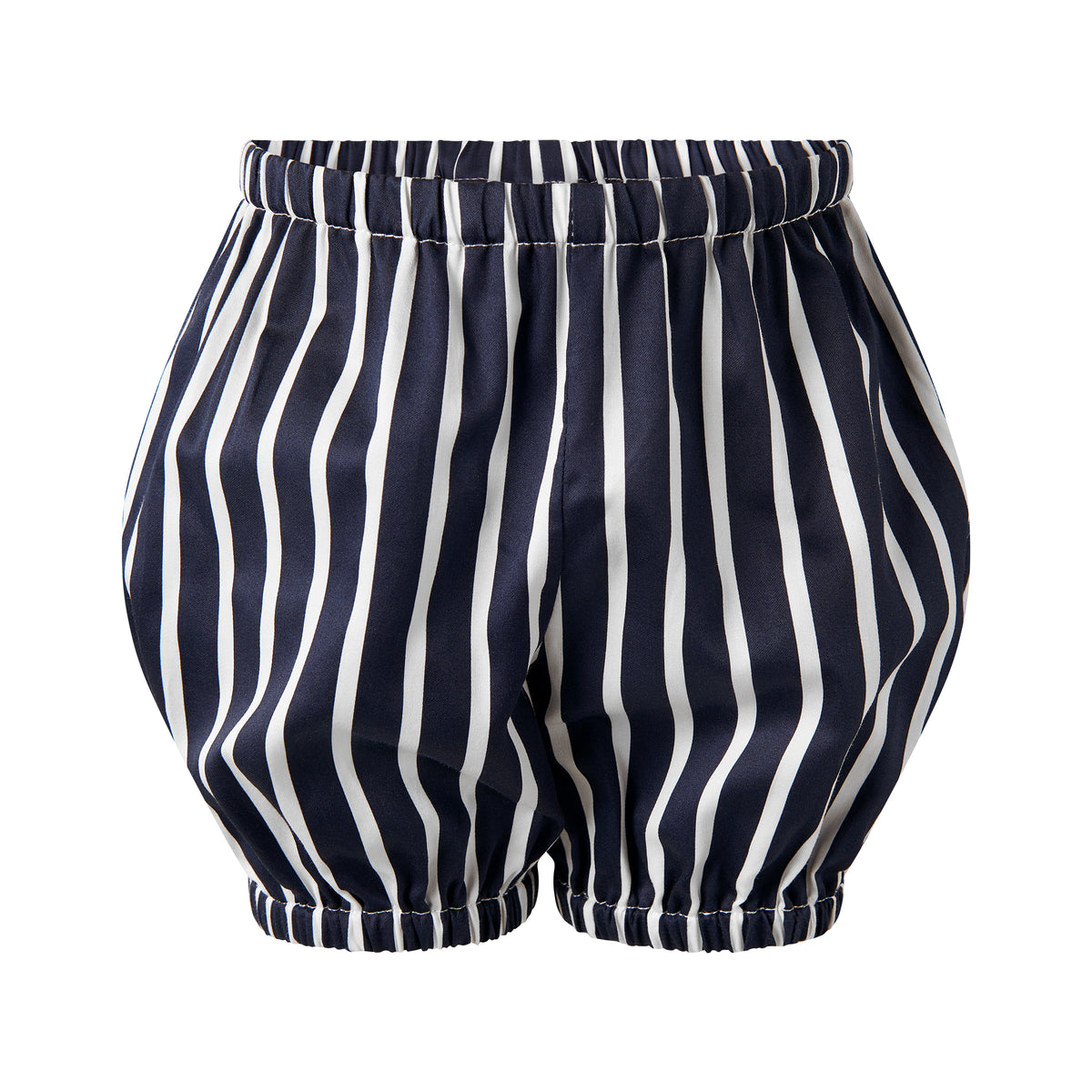 Navy Stripe Bow Dress & Bloomers Rachel Riley US