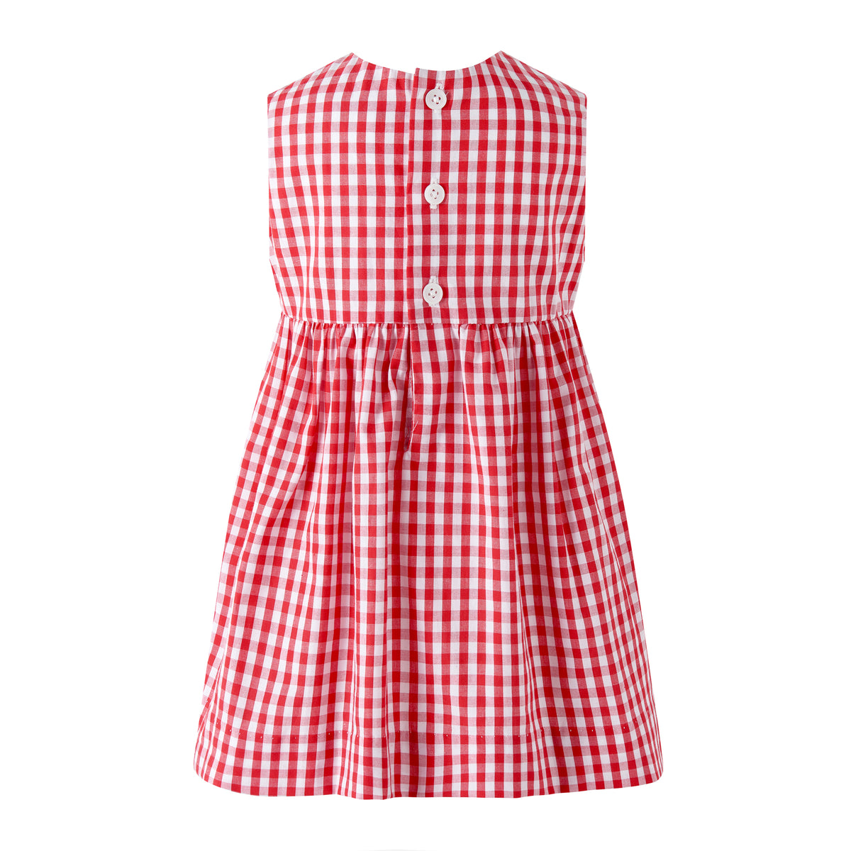 Red Gingham Bow Dress and Bloomers
