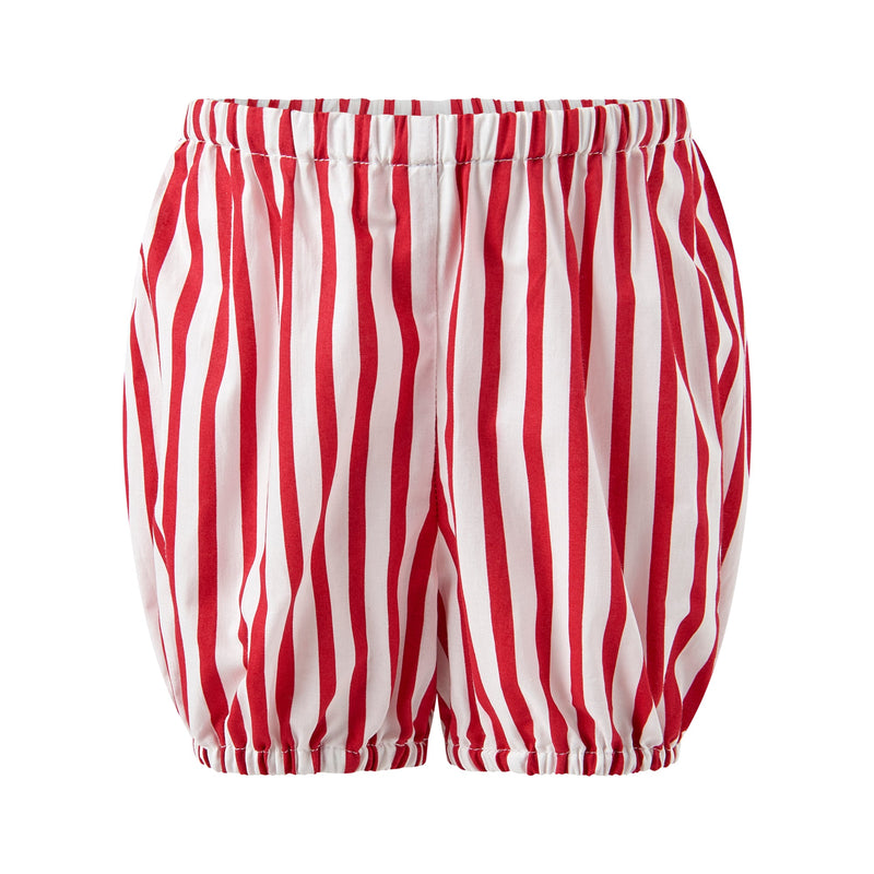 Candy Cane Stripe Smocked Dress & Bloomers Rachel Riley US