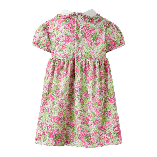 Vintage Rose Smocked Dress & Bloomers