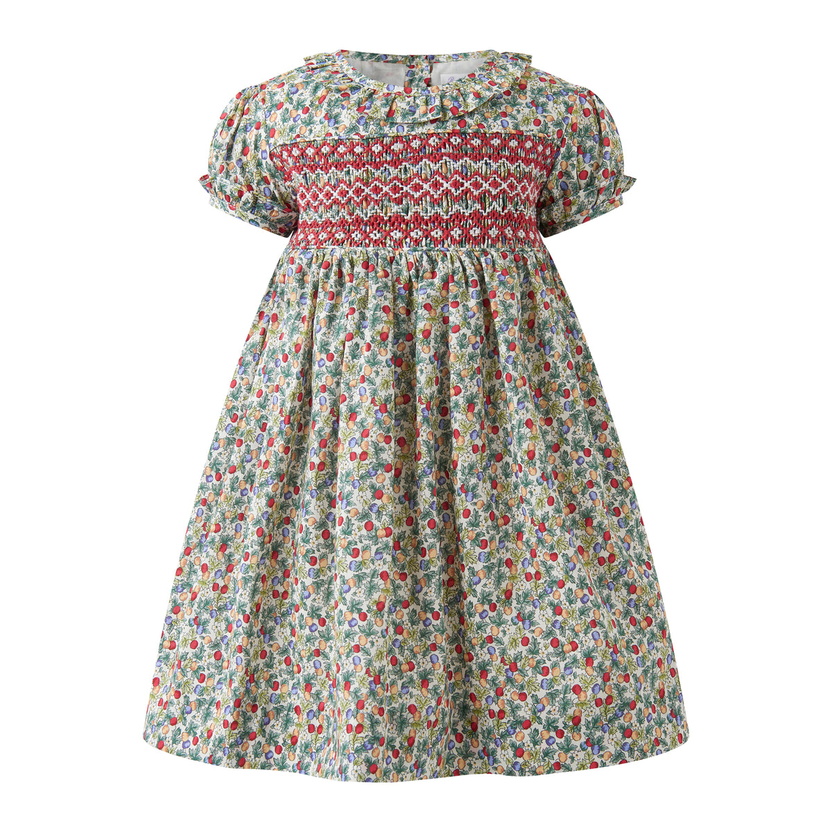 Apple Blossom Smocked Dress & Bloomers Rachel Riley US