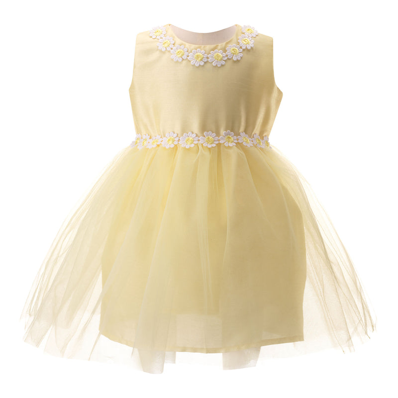 tulle dress yellow Daisy Tulle Dress