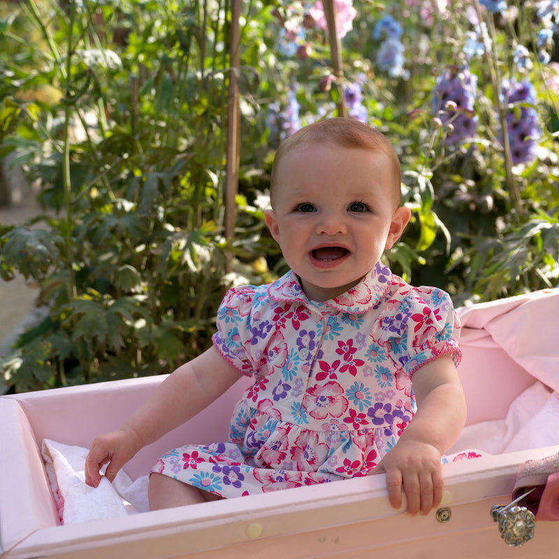 toddler jersey dress Baby Floral 18m Price:920 This playful jersey dress Vintage Floral Oil Painting Black-Tie Dresses