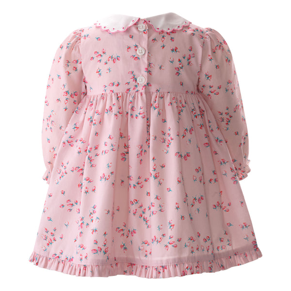 Rosebud Scalloped Collar Dress & Bloomers Rachel Riley US