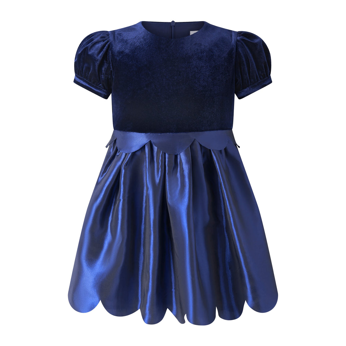 Taffeta Scalloped Dress Rachel Riley US