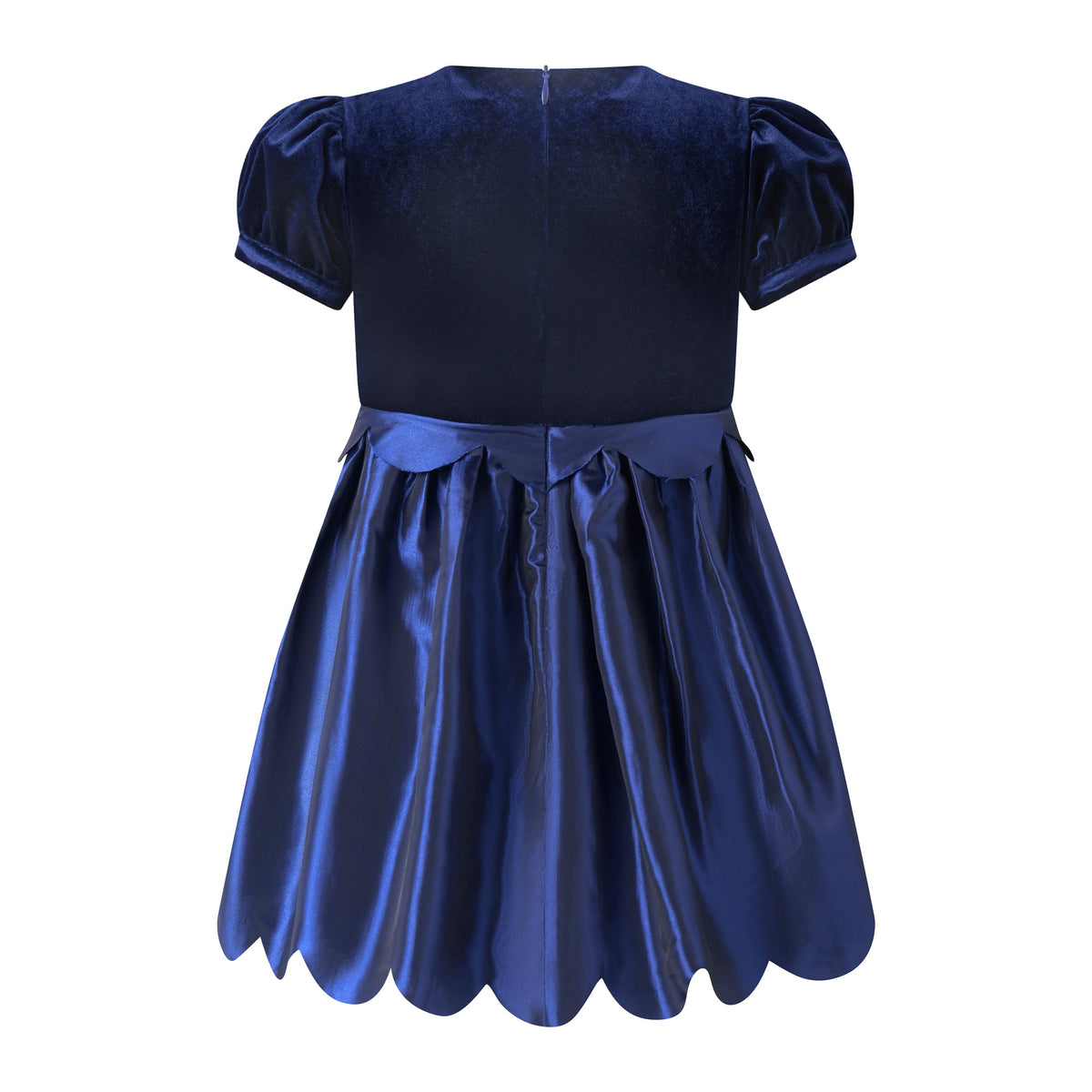 Taffeta Scalloped Dress Rachel Riley US