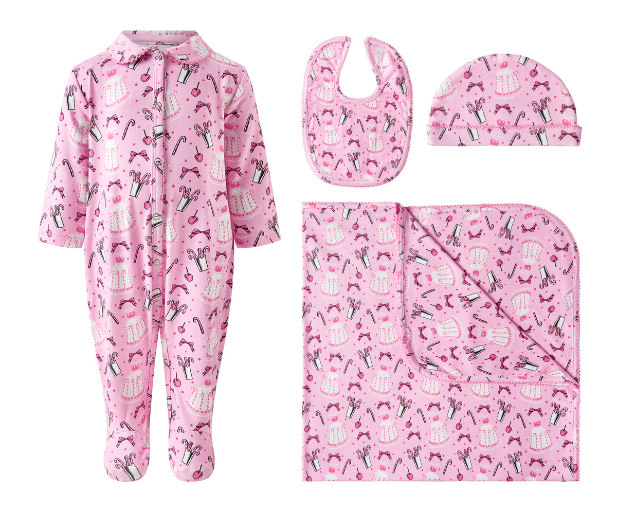 Eloise Candy Babygro Gift Set Rachel Riley US