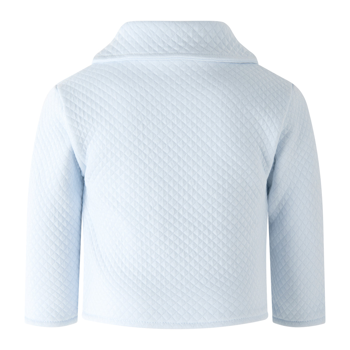 Blue Pima Quilted Jacket