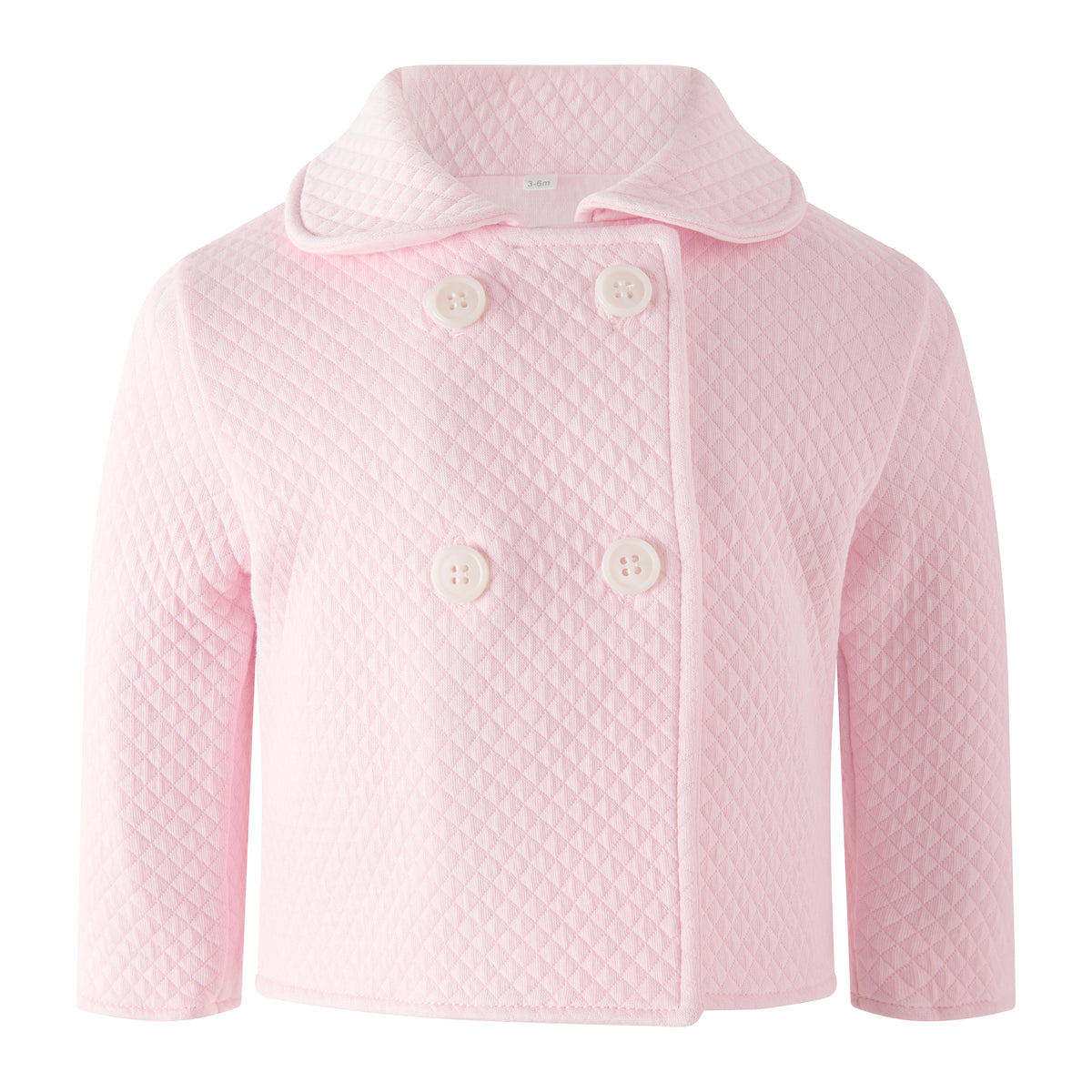 Pink Pima Quilted Jacket Rachel Riley US