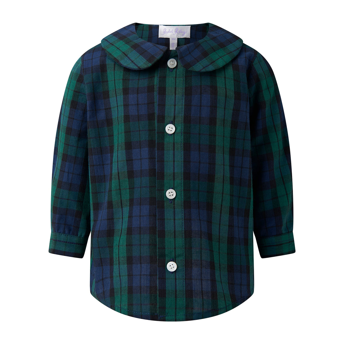 Blackwatch Plaid Shirt & Trousers Set Rachel Riley US
