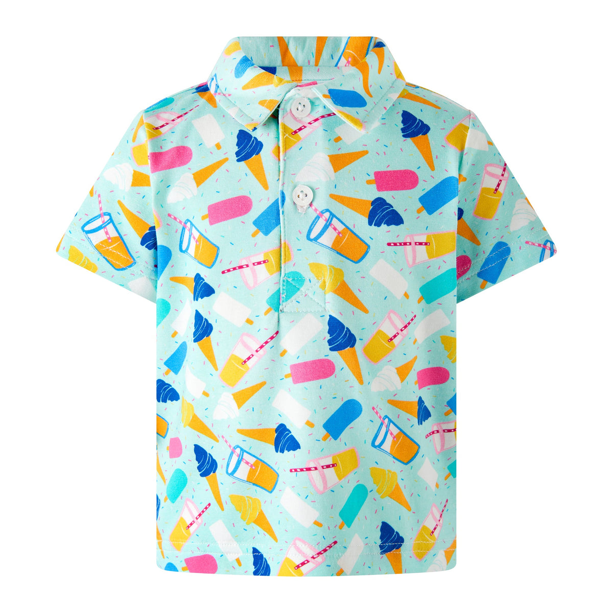 Ice Cream Polo & Short Set