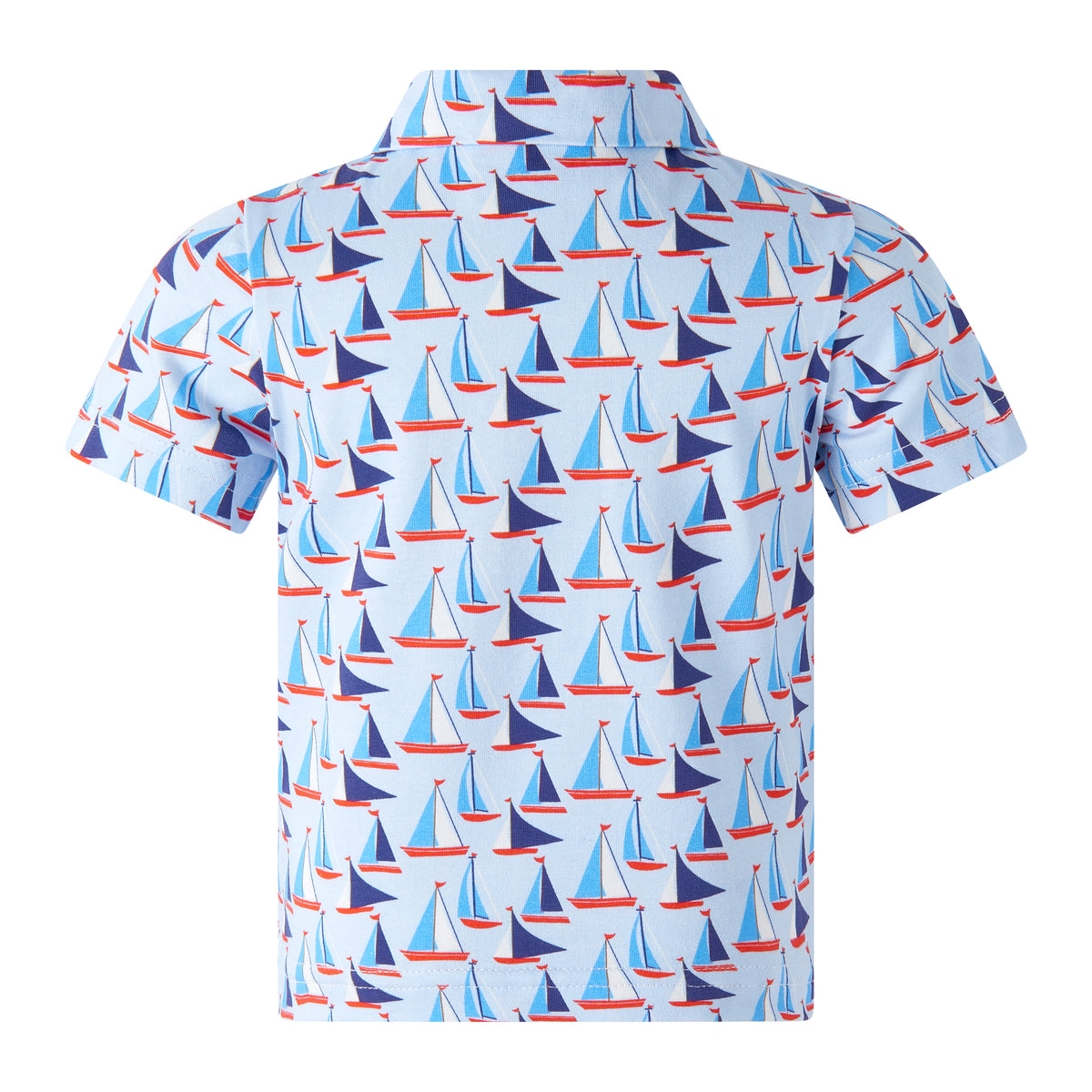 Sailboat Polo & Short Set Rachel Riley US