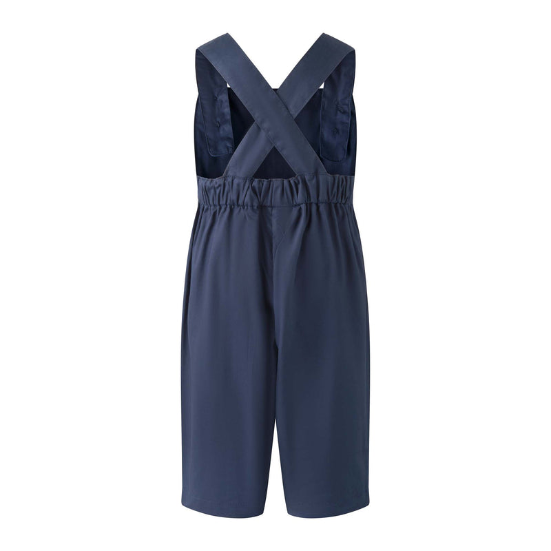 Blue Check Shirt & Dungaree Set Rachel Riley US