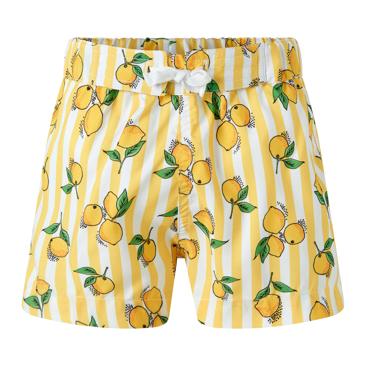 Lemon Stripe Swimshorts Rachel Riley US