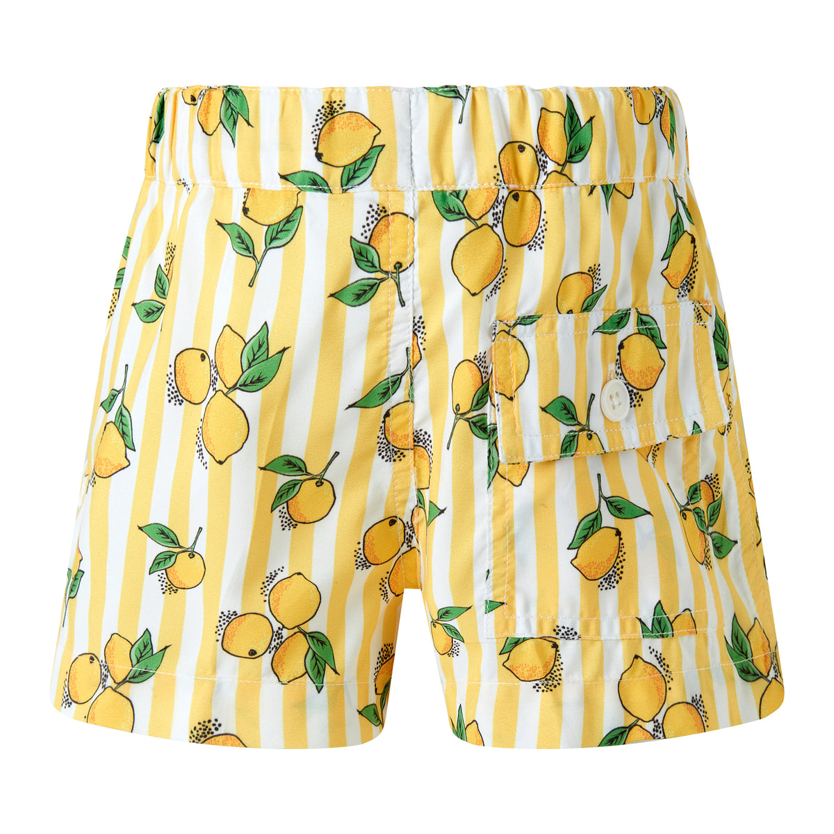 Lemon Stripe Swimshorts Rachel Riley US