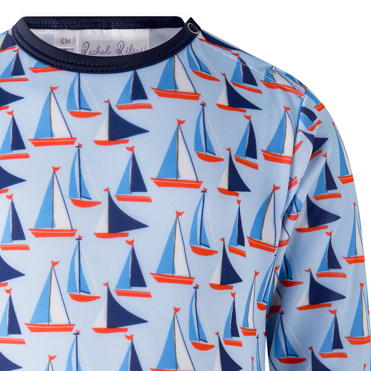Sailboat Frill Rashguard Rachel Riley US