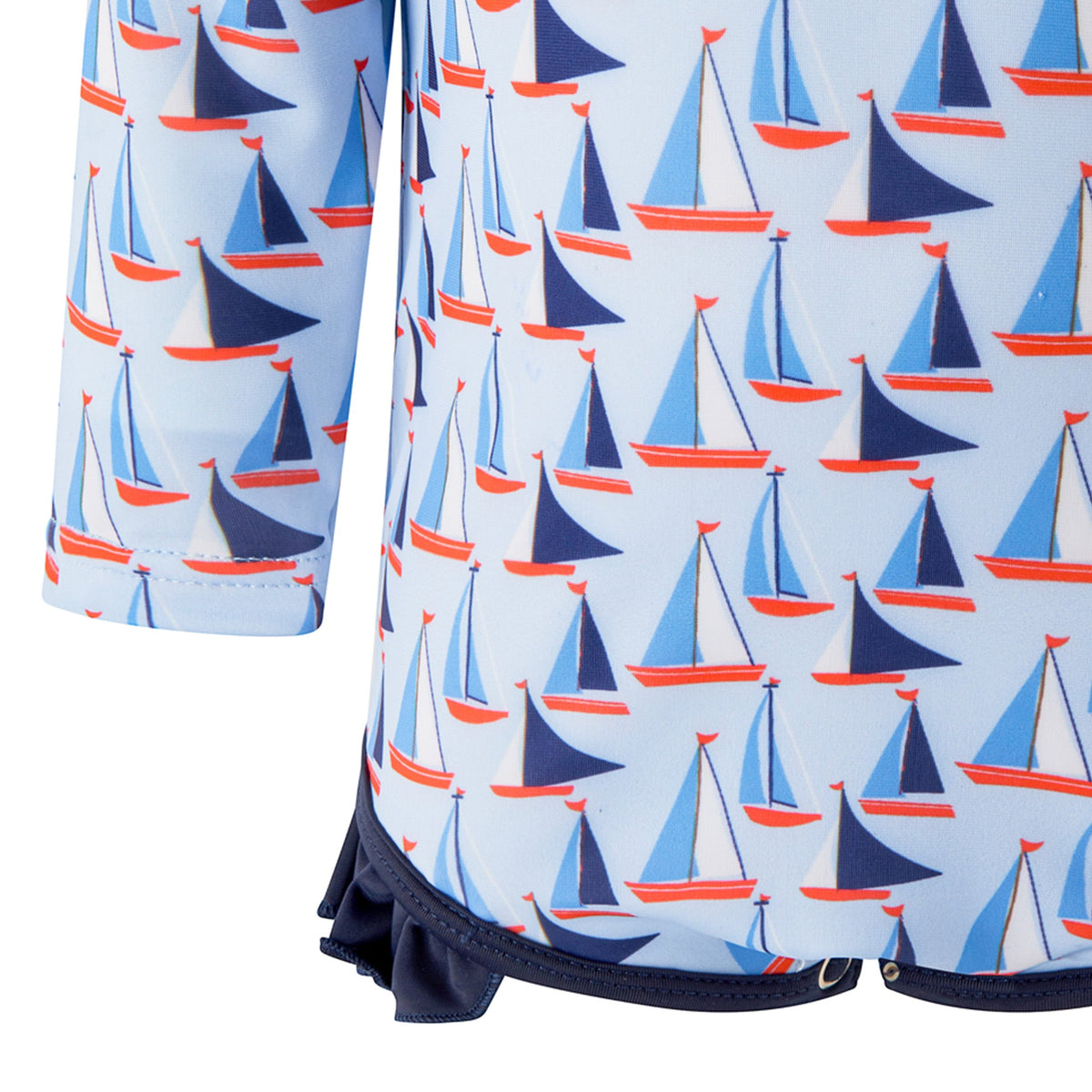 Sailboat Frill Rashguard Rachel Riley US
