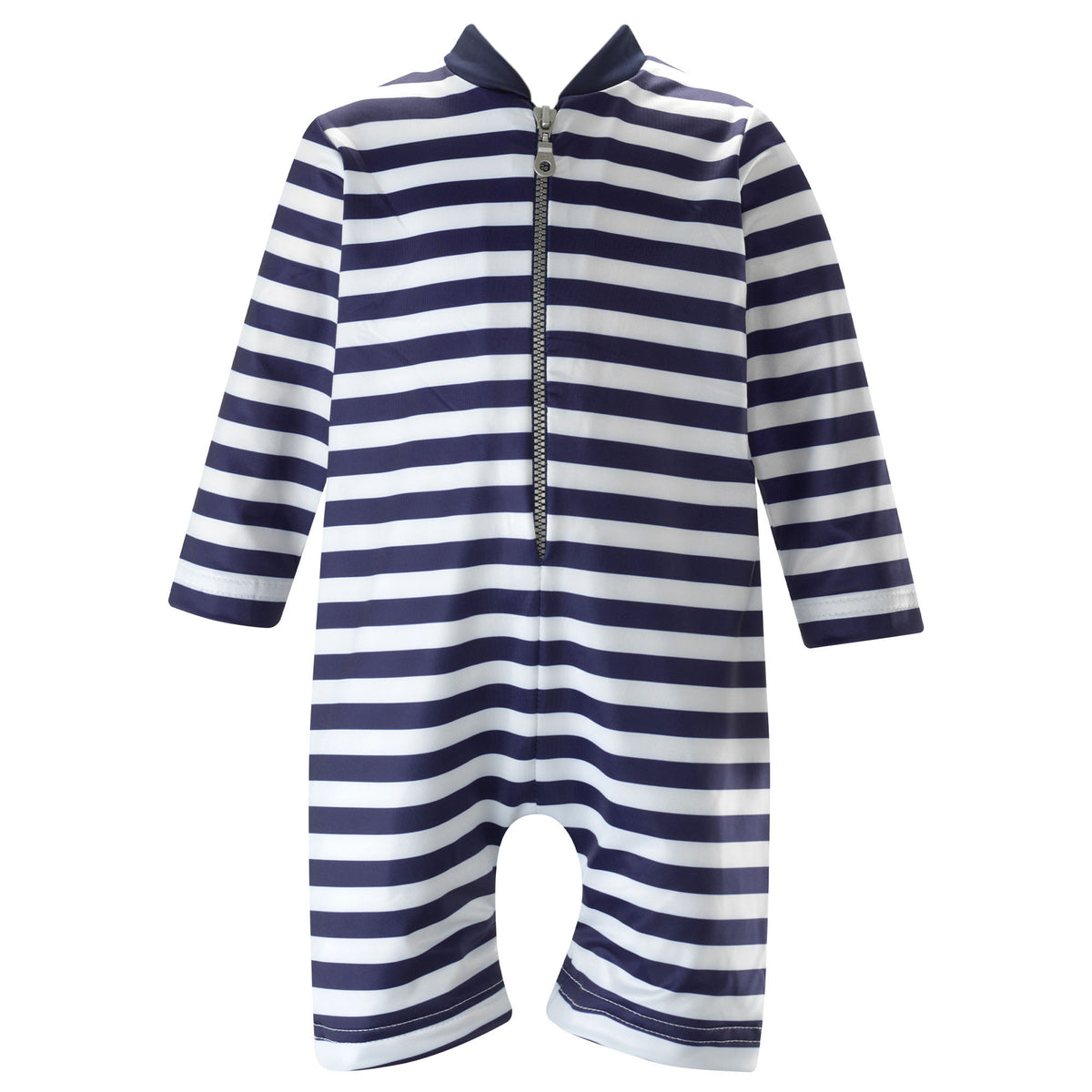 Breton Stripe Zip-up Rashguard Rachel Riley US