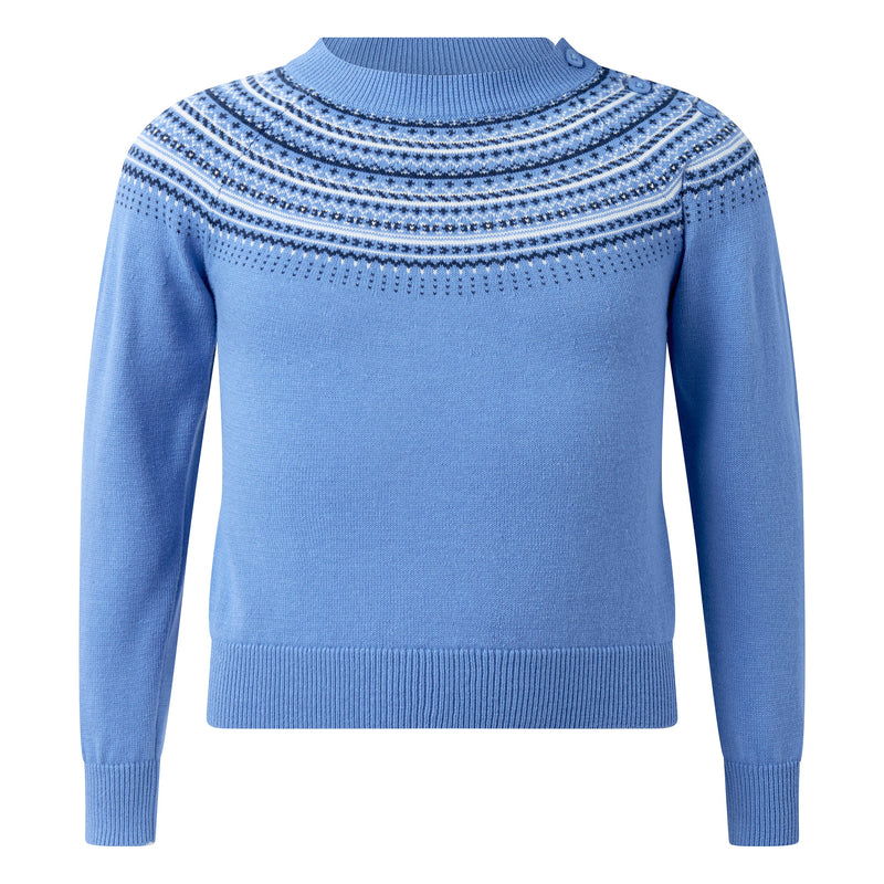 Blue Fairisle Sweater