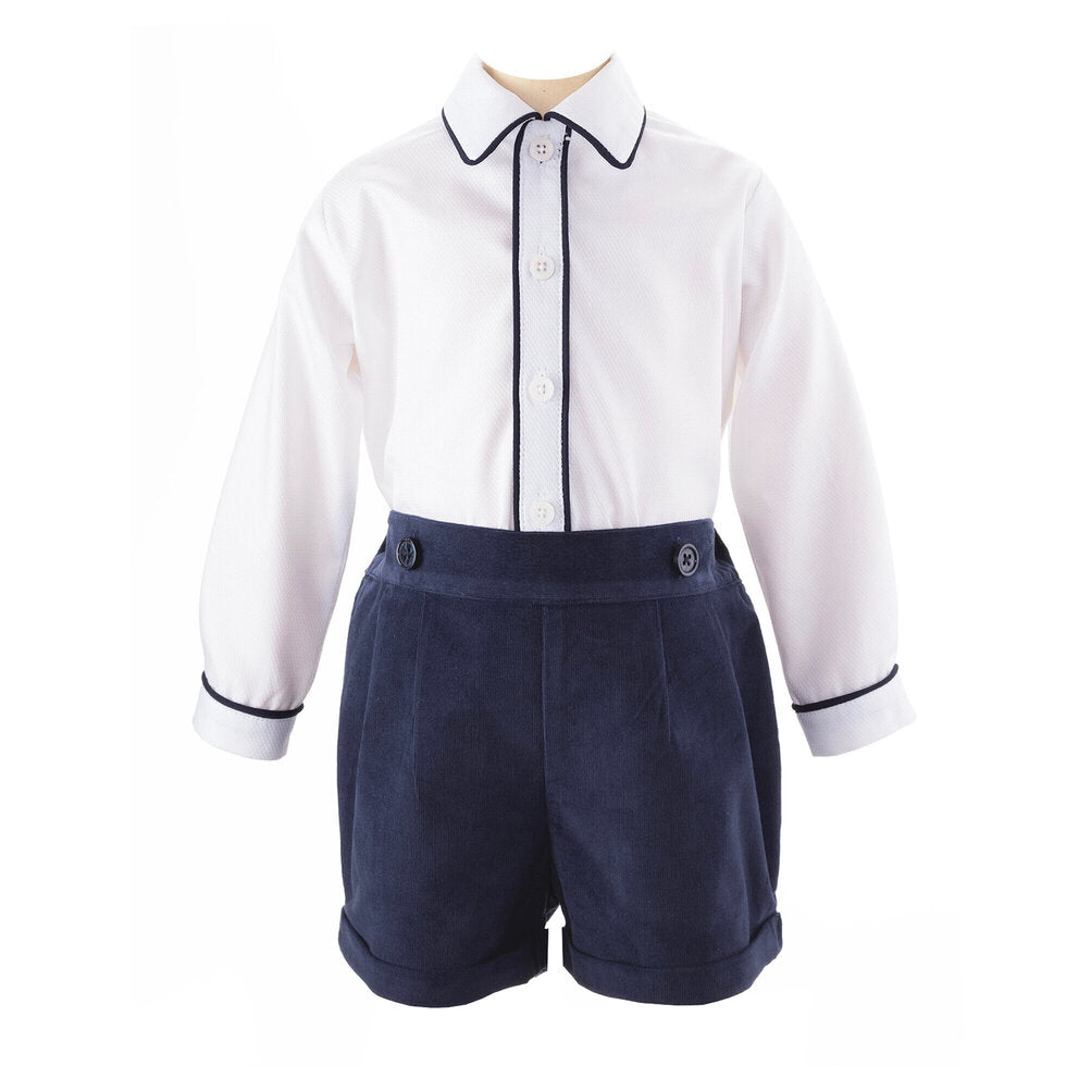 Cord Short & Shirt Set Rachel Riley US