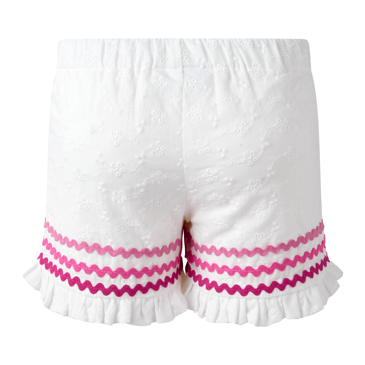 Eyelet Ric Rac Short Set Rachel Riley US
