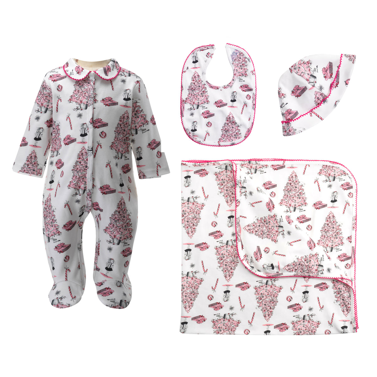 Eloise Christmas Tree Footie Gift Set Rachel Riley US