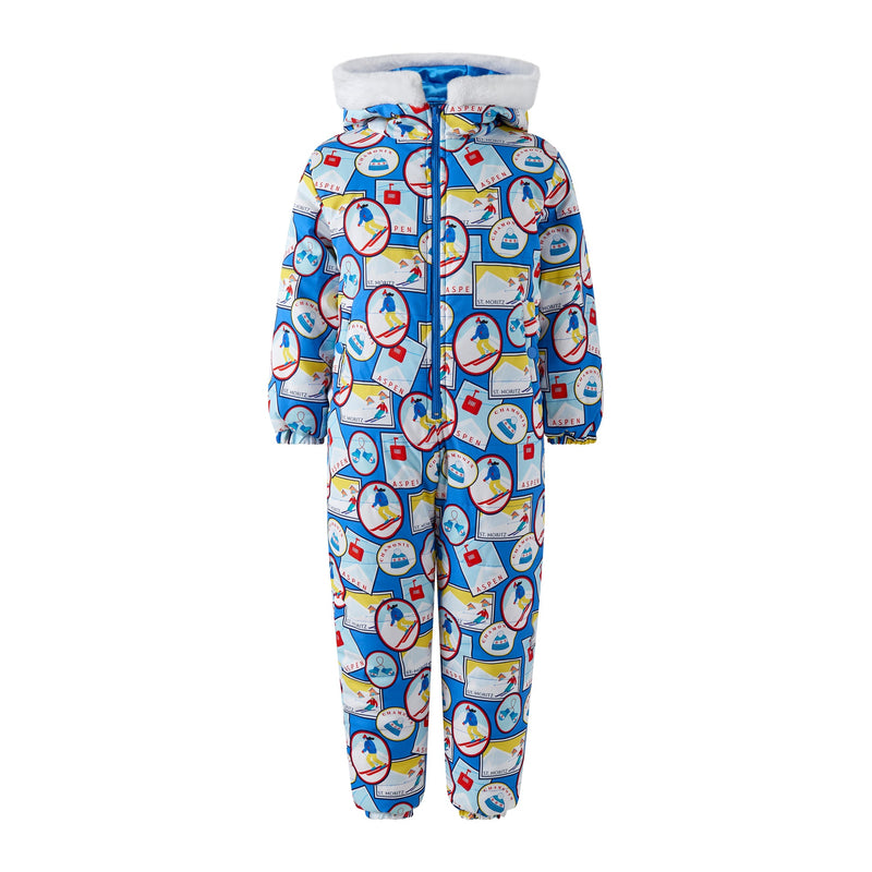 Travel Print Snowsuit Rachel Riley US