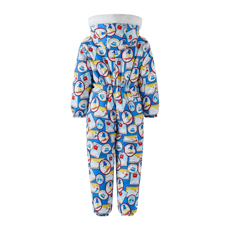 Travel Print Snowsuit Rachel Riley US
