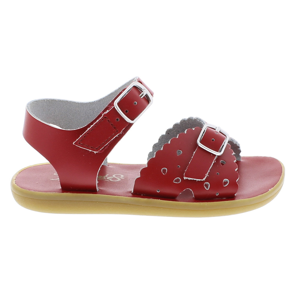 Girls Double Strap Sandals - Red Rachel Riley
