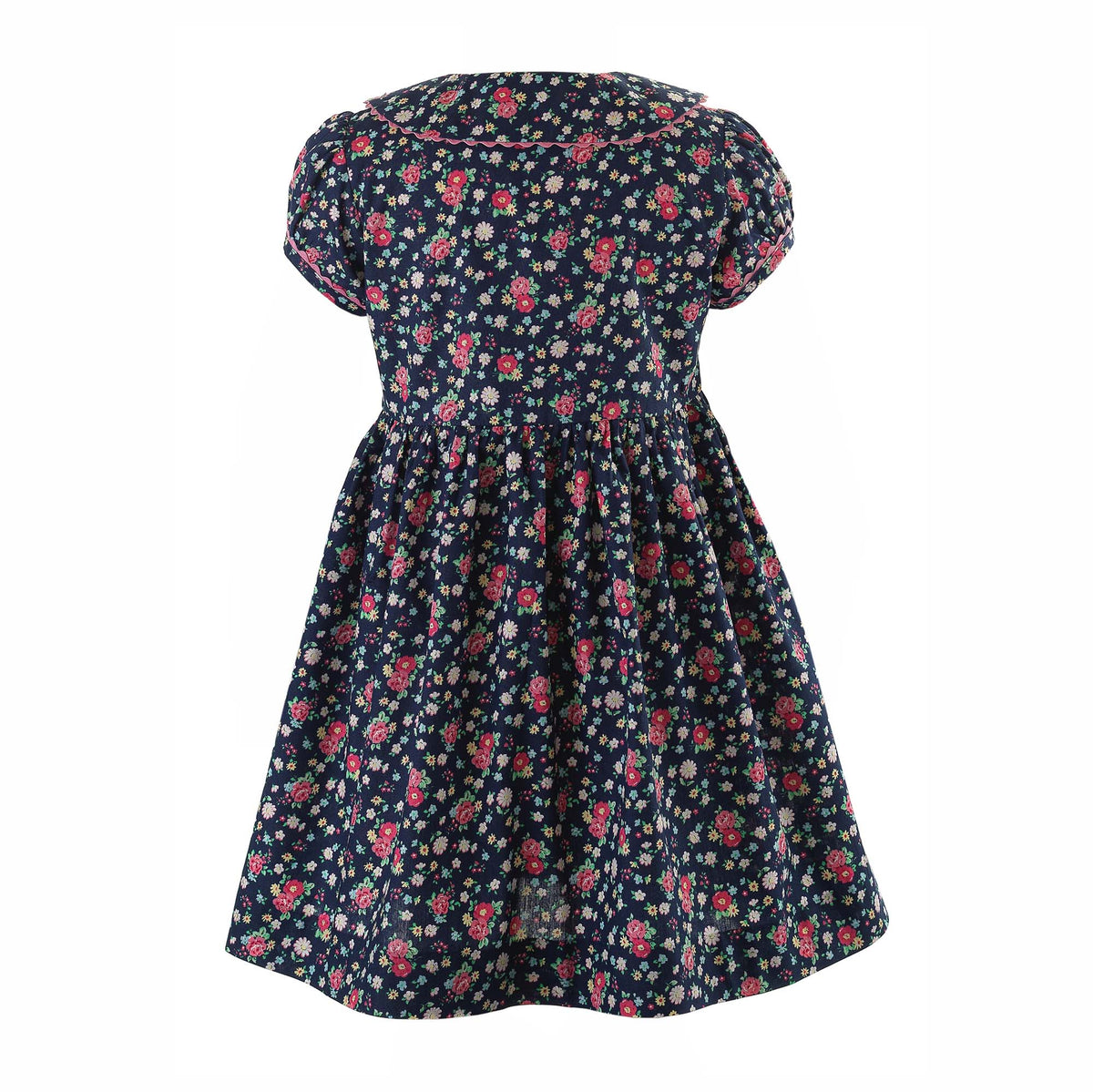Floral Button-Front Dress Rachel Riley US