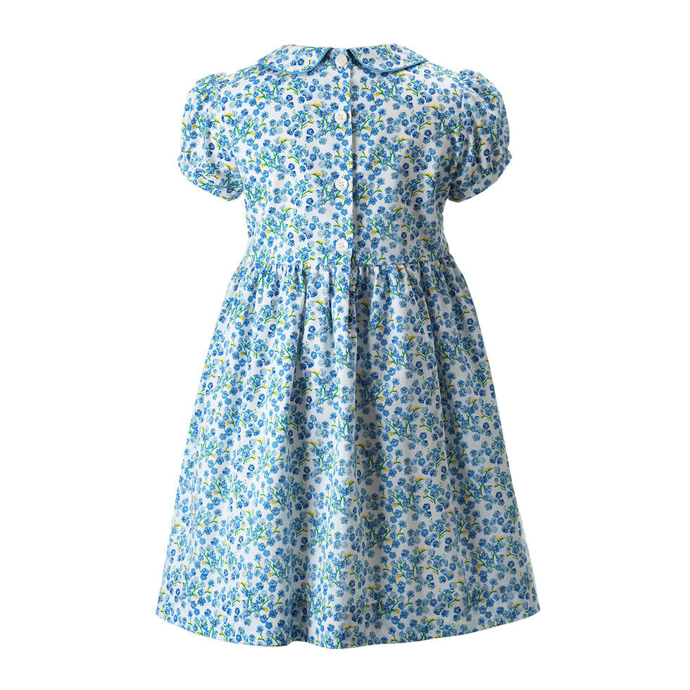 Forget-me-not Smocked Dress Rachel Riley US