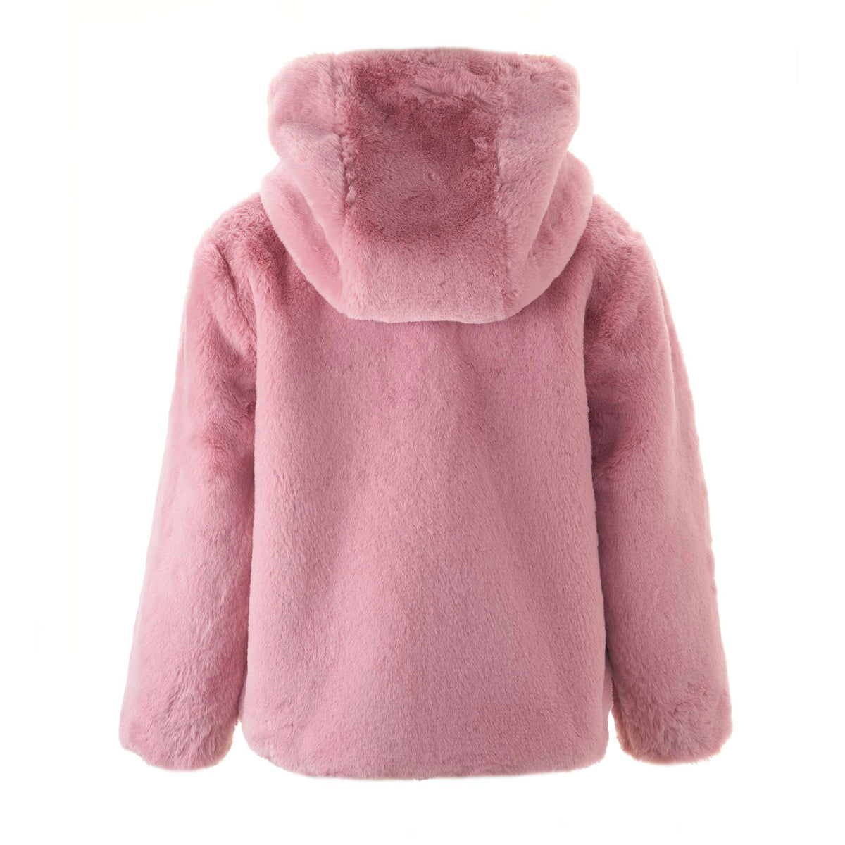 Pink Faux Fur Coat Rachel Riley US