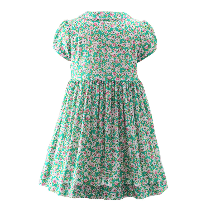 Floral Garden Button-Front Dress Rachel Riley