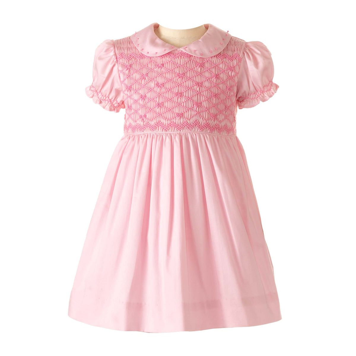 Bow Smocked Dress & Bloomers Rachel Riley US