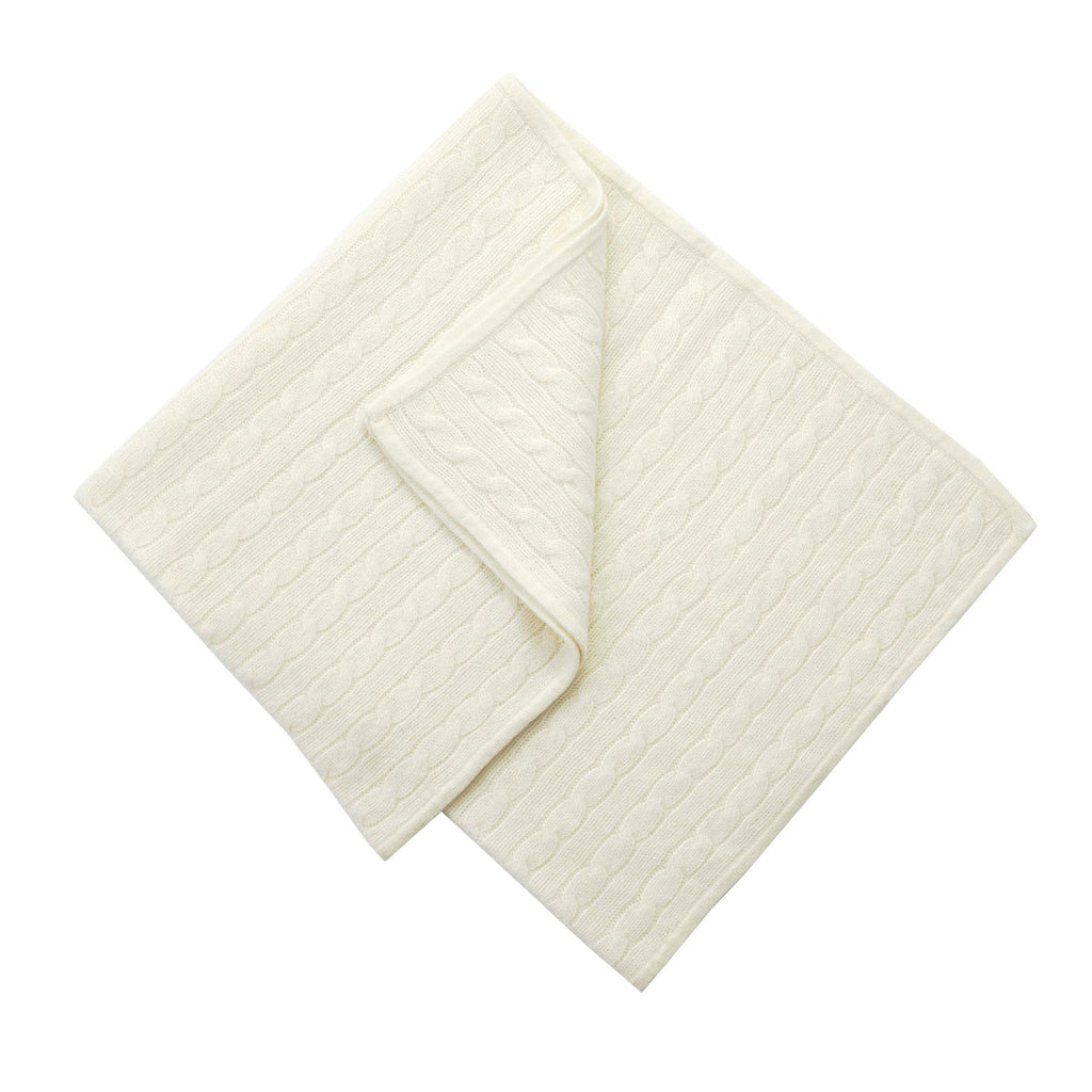 Cashmere Cable Blanket