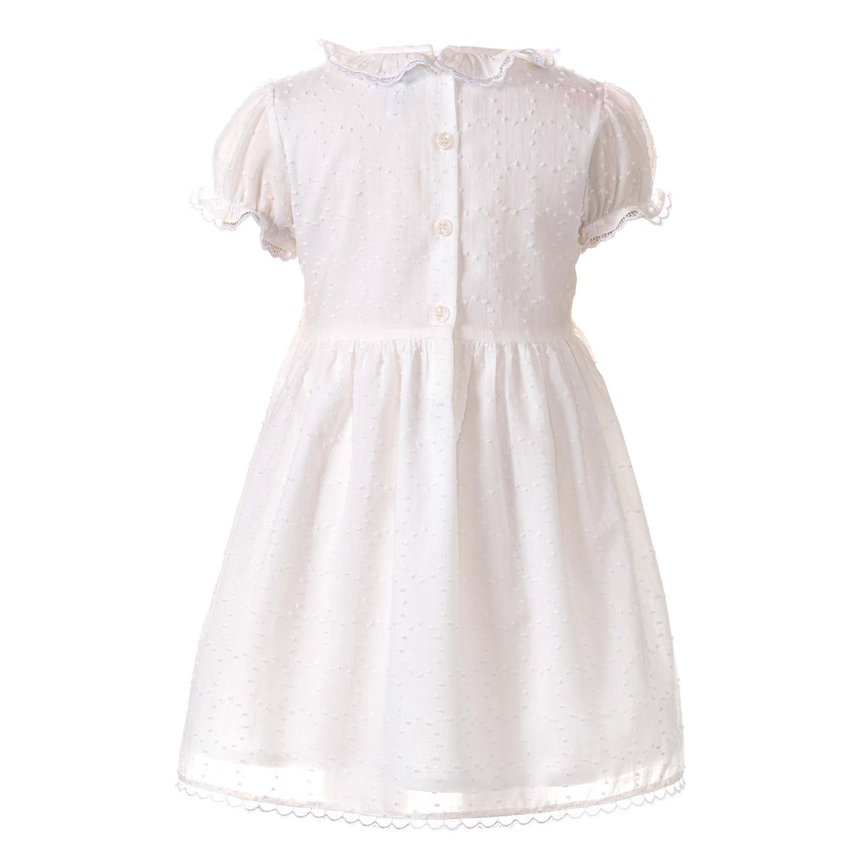Swiss Dot Smocked Dress Rachel Riley US