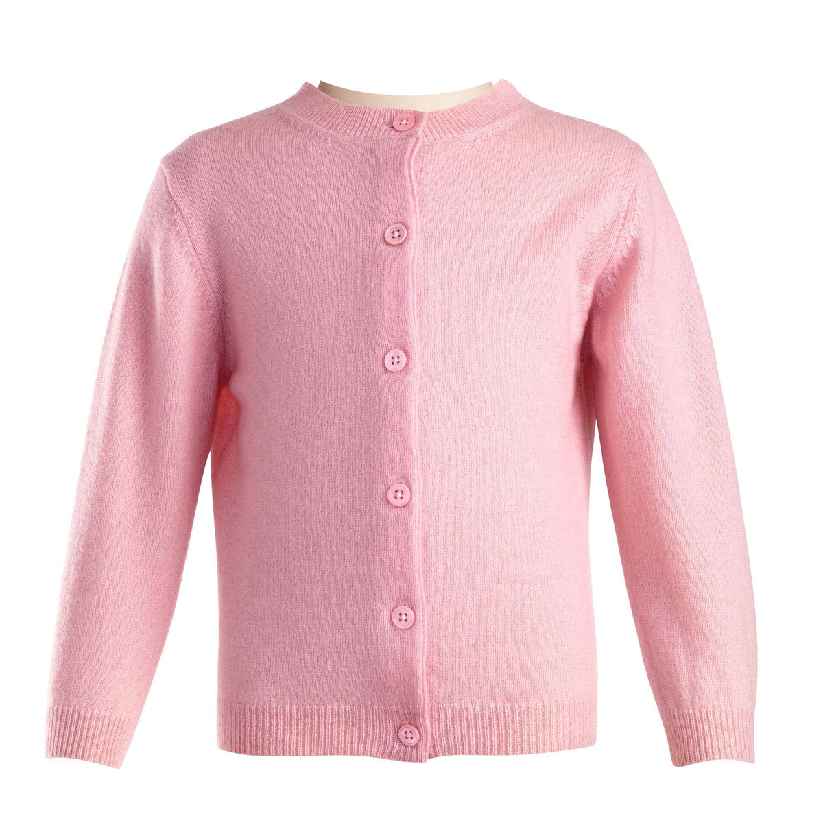 Girls Pink Cashmere Cardigan Rachel Riley US