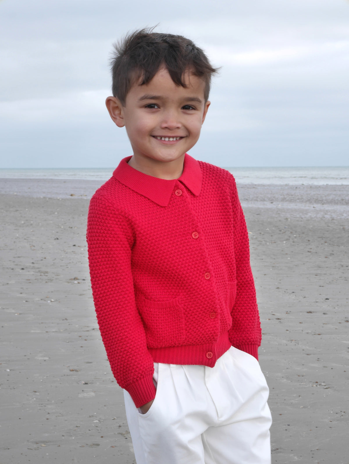 Moss Stitch Cardigan Rachel Riley US