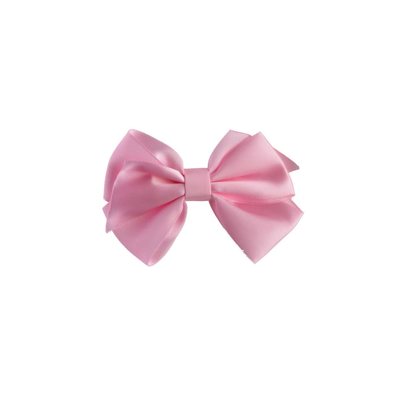 Pink Satin Ribbon Hairbow Rachel Riley